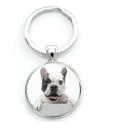 Chaveiro Cachorro da raça Bulldog Francês