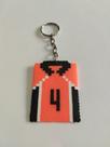 Chaveiro Camisa Nishinoya Haikyuu Pixel Art