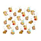 Chaveiro Capivara Variadas Diversas 10un Tema Aniversário Novidade Chaveiro Capivara Variadas Diversas 10un Tema Aniversário Novidade