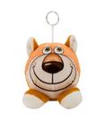 Chaveiro Caricatura Cachorro Pastor Alemão Bulldog Husky Dalmata Akita ou Beagle 12cm Pelúcia