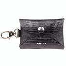 Chaveiro Charm Bag Porta Moedas Notas e Cartões em Couro Artlux 516 - Chaveiro Charm Bag Porta Moedas Notas e Cartões em Couro Artlux 516 -