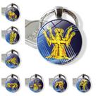Chaveiro Chaveiro Áries Golden Saint Zodiac com Time Gem