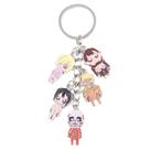 Chaveiro Chaveiro Attack on Titan Chibi Characters Metal