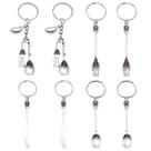 Chaveiro, chaveiro, coroa, talheres, bolsa Charm DIY Fashion Lover