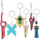 Chaveiro Chaveiro de metal Xenoblade Chronicles 2 Weapon Chaveiro Chaveiro de metal Xenoblade Chronicles 2 Weapon