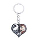 Chaveiro Chaveiro Halloween Skeleton Jack and Sally Design Chaveiro Chaveiro Halloween Skeleton Jack and Sally Design