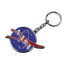 Chaveiro, chaveiro, logotipo da NASA, pingente de liga leve Chaveiro, chaveiro, logotipo da NASA, pingente de liga leve