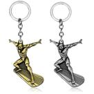Chaveiro, chaveiro, pendente, Cosmic Surfer Alloy Metal