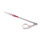 Chaveiro, chaveiro, pingente, anime, arma Ghost Spear