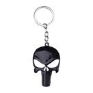 Chaveiro, chaveiro, pingente de design retrô The Punisher Skull
