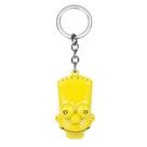 Chaveiro, chaveiro, pingente de liga leve The Simpsons Bart Simpson Chaveiro, chaveiro, pingente de liga leve The Simpsons Bart Simpson