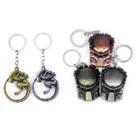 Chaveiro, chaveiro, pingente de metal, Charm Alien vs Predator