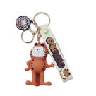 Chaveiro, chaveiro, pingente de personagem de desenho animado Garfield