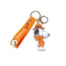 Chaveiro, chaveiro, pingente, Snoopy Charlie Brown, PVC