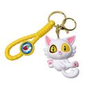 Chaveiro, chaveiro, pingente, Suzume Anime Cute Cat, PVC