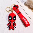 Chaveiro com Boneco Deadpool 2 katanas maos para baixo