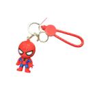 Chaveiro com Boneco Homem Aranha Vermelho e azul texturizado
