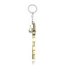 Chaveiro com pingente Attack on Titan Eren Yeager Spear
