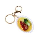 Chaveiro Creative Food Simulated Chinese Prate Design
