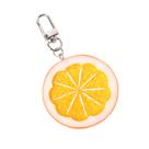 Chaveiro Creative Lemon Slice PVC para mulheres Chaveiro Creative Lemon Slice PVC para mulheres