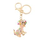 Chaveiro Creative Luxury Polka Dot Dog Metal 37g