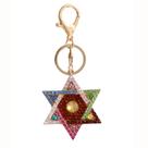 Chaveiro Creative Star Shape para mulheres com strass Chaveiro Creative Star Shape para mulheres com strass