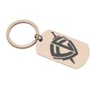 Chaveiro Cruz Da Fé Evangélico Inox Personalizado 4 Cores