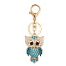Chaveiro Crystal Owl Blue Strass para mulheres Chaveiro Crystal Owl Blue Strass para mulheres