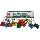 Chaveiro Cubo Mágico 3CM Blister com 12