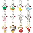 Chaveiro Cute Animal Lucky Cat Evil Eye, esmalte metálico Chaveiro Cute Animal Lucky Cat Evil Eye, esmalte metálico