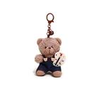 Chaveiro Cute Artist Bear Plush Teddy Chaveiro para todas as idades Chaveiro Cute Artist Bear Plush Teddy Chaveiro para todas as idades