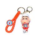 Chaveiro Cute Cartoon Boy, PVC, estilo anime, brinquedo