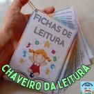 Chaveiro da Leitura de Sílabas, Palavras e Frases / Plastificados (tamanho 14x10 cm)