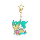 Chaveiro Da Série Pokémon Fofo 1pc 9pcs Design Simples Ornamento Decorativo Para Mochila Acessório