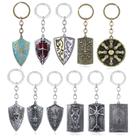 Chaveiro Dark Souls Devil Shield e chaveiro Sword Metal