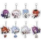 Chaveiro de acrílico anime Chaveiro Charm Pendant Frieren Chaveiro de acrílico anime Chaveiro Charm Pendant Frieren