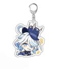 Chaveiro de acrílico Charm Genshin Impact Furina 5cm