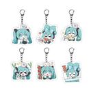 Chaveiro De Acrílico Hatsune Miku Fofo, Pingente De Mochila De Anime, Presente De Brinquedo Para