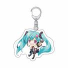 Chaveiro de acrílico Hatsune Miku Vocaloid Virtual Singer