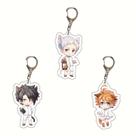 Chaveiro de acrílico The Promised Neverland Anime Chaveiro