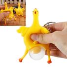 Chaveiro de Apertar Galinha Squishy Fidget Toy Portátil Relaxante Aperta e Sai Ovo Antiestresse Sensorial para Alívio de Estresse Ansiedade Calmaria Chaveiro de Apertar Galinha Squishy Fidget Toy Portátil Relaxante Aperta e Sai Ovo Antiestresse Sensorial para Alívio de Estresse Ansiedade Calmaria