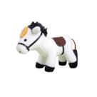Chaveiro de boneca de pelúcia Mini Horse com sela de 12 cm a 200 g Chaveiro de boneca de pelúcia Mini Horse com sela de 12 cm a 200 g