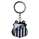 Chaveiro De Borracha Com Brasão De Time Santos
