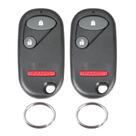 Chaveiro de carro com controle remoto de entrada sem chave para Honda Civic