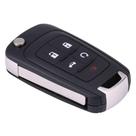 Chaveiro de controle remoto de carro Key Shell com entrada de 5 botões para CAMARO CRUZE MALIBU SONIC