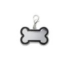 Chaveiro de Identificação Pet Formato de Osso De Luxo