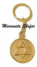 Chaveiro De Israel Com Estrela De Davi Dourado Chaveiro De Israel Com Estrela De Davi Dourado