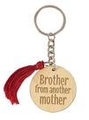 Chaveiro de Madeira Gravado Engraçado "Brother From Another Mother" - Inkdotpot Chaveiro de Madeira Gravado Engraçado "Brother From Another Mother" - Inkdotpot