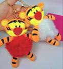 Chaveiro de Metal Anel Pelucia com Pingente Desenho Animado Disney Tigre Tigrão Amuleto Pompom Lembrancinha Presente Chaveiro de Metal Anel Pelucia com Pingente Desenho Animado Disney Tigre Tigrão Amuleto Pompom Lembrancinha Presente