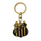 Chaveiro de Metal Dourado Santos - Mileno